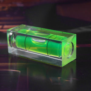 Thước Nivo Hình Sợi Hình Vuông Dài 40X15X15Mm Cầu Bình Nước Bóng Phẳng Màu Xanh Lam Màu Xanh Lá Cây Màu Đỏ Khối Cân Bằng Công Trình