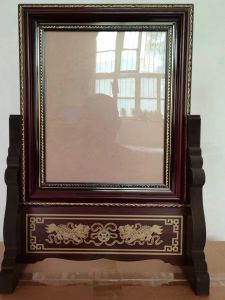 Khung Ảnh Gỗ Nguyên Khối Cổ Điển Khung Chân Cúng Khung Ảnh Người Lớn Tuổi Bàn Thờ Tổ Tiên Đồ Trang Trí Nhà Cửa Hình Dạng Nhiều Kết Hợp