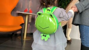 กระเป๋าเป้ ลายการ์ตูน สุดน่ารัก 3D กันน้ำ ซิปอย่างดี