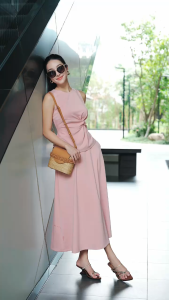 Set Bộ Áo Quần Hè Nữ MY WAY Xoăn Eo Đi Chơi Sang Chảnh 6matb7399 6mcxb1278