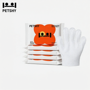 PETSHY | Găng Tay Làm Sạch Thú Cưng Không Cần Tắm cho Chó và Mèo