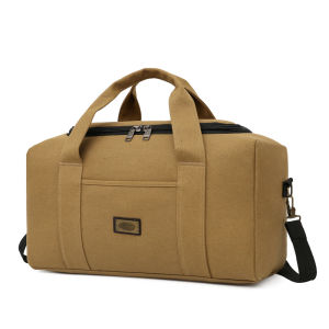 กระเป๋าเดินทางผ้าใบความจุขนาดใหญ่สำหรับเดินทาง กระเป๋าสะพายข้างแบบสะพายข้าง กระเป๋าเป้สะพายหลังแบบสะพายไหล่เดียว กระเป๋าเดินทางแบบสะพายข้างสำหรับผู้ชายและผู้หญิง