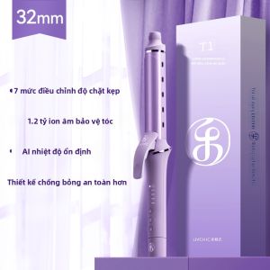 LivChic | Dụng Cụ Uốn Tóc Bảo Vệ Tóc Ion 32mm