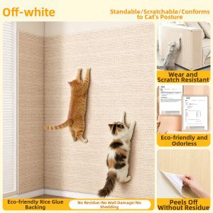 JIUYANG | Wall Mounted Durable Scratch-Resistant Cat Scratcher
