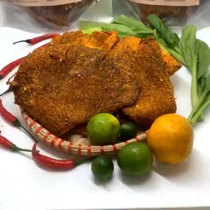 Khô Bò Miếng Tảng Tây Nguyên Túi Zip 500Gr | Ăn Vặt VNFoods