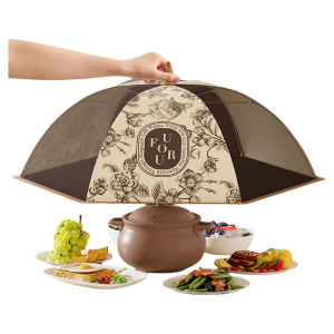 Tổng Hợp Đồ Ăn Trưa Bằng Vải Cotton Pha Trộn Có Thể Gấp Lại Dùng Để Bảo Quản Thức Ăn Thừa Trên Bàn Ăn Chống Bụi Mùa Hè Cao Cấp