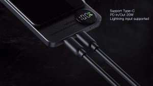 12000mAh Wireless Power Bank PD20W Fast Charging External Battery for Iphone 15W Wireless Charge for Huawei