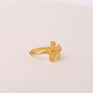 Chow Sang Sang 周生生 999 24K Gold Cultural Blessings Blossom Adjustable Ring 95303R [Size Adjustable]