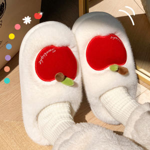 Dép Bông Mùa Đông 2025 Mới Cho Nữ Ấm Áp Trong Nhà Cặp Đôi Dễ Thương Nhung Mùa Thu Đông Dép Bông Đế EVA Thoải Mái