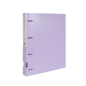 Bview Art 4-Ring Refillable Binder for A4 Paper - Organize Office Documents Files & Papers Securely