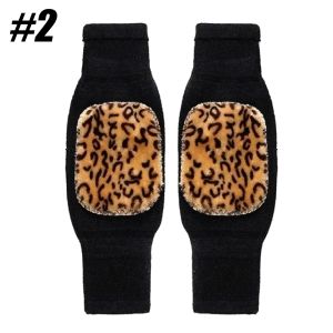 Cashmere Wool Knee Brace Pads Winter Thermal Knee Warmers Thicken Lengthen Elastic Knees Sleeves Support Protector for Arthritis
