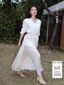 High round Edition 2025 Spring New Style Vest Patchwork French Dress Casual Sleeveless Long U-Neck H-Shape Single Piece