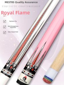 MESTRS | Chinese 8-Ball Pink Panther Design Billiard Cue for Men and Women