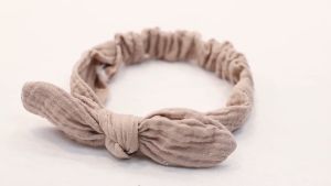 JESSIE Bandana Bayi Headband Jumbo Big Bow Premium Newborn 0-3 Tahun Pita Anak Perempuan | Pita Bayi