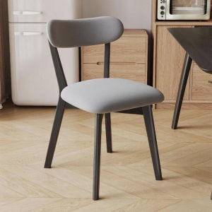 MU FENG ZHI NAN | Home Dining Chair with Soft Cushion