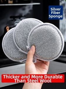 Non-Oil Dual-Sided Kitchen Sponge