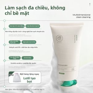 RUYI | Sữa Rửa Mặt Kiểm Soát Dầu Làm Sạch Sâu Se Khít Lỗ Chân Lông Loại Bỏ Mụn Đầu Đen