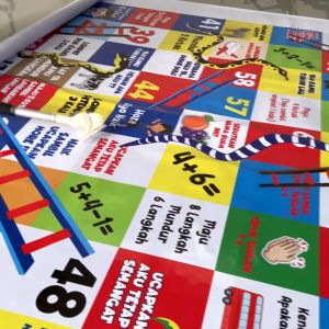 Ular Tangga Jumbo: Mainan Edukasi Anak yang Aman & Menarik