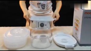 Nồi hấp thực phẩm 3 tầng dung tích 9L Morphy Richards MR1148