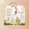 Undangan Pernikahan Model Adat Jawa | Isi 50 Lembar | Bonus Kartu Ucapan 100 Pcs dan Video Undangan. 