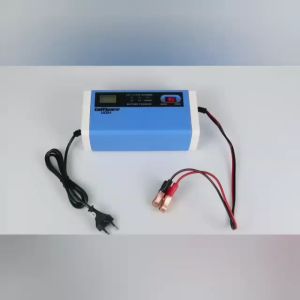 BERGARANSI OTOHEROES Charger Aki Motor Kering basah 12v 24V otomatis mobil super cepat 10A LCD UD21