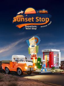 Lumibricks | Sunset Station Road Trip Building Blocks Set