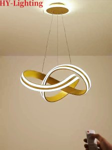 New Light Luxury Bedroom Pendant Light Restaurant Creative LED Decorative Lamp Modern Simple Living Room Chandelier
