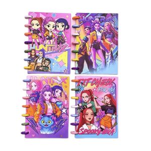 Bandai | Sổ Tay Hoạt Hình A5 Dễ Thương Sổ Ghi Chép Rời Tiện Lợi Thiết Kế Đẹp Mắt Dùng Làm Nhật Ký Sổ Ghi Chép Văn Phòng Phẩm Cho Trường Học Và Văn Phòng.