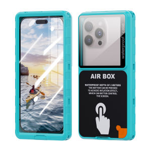 Waterproof Phone Case Swimming Protection Multiple Colors Touch-Compatible Compatible with All Phones under 6.9 Inches