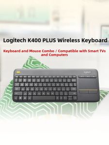 Logitech | Wireless Keyboard Touchpad For Computers Laptops Smart TV Android