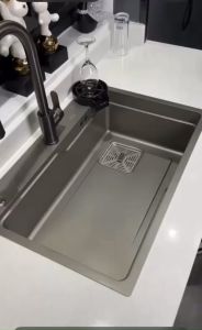 Chậu Rửa Chén Bát PROTASA PT-B7846 INOX SUS 304 NANO. Hàng Chính Hãng.