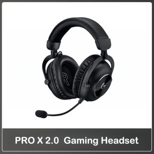 Logitech | Logitech G PRO X 2 Lightspeed Tri-Mode Wireless Gaming Headset White GPX Gen2 Virtual 7.1 Surround Sound Headphones for PC E-Spo