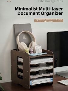 MULUOZI | Multi-level File Organizer Shelf