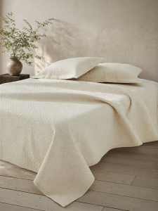 Mercury | Four Seasons Cotton and Linen Bedcover Set Jacquard