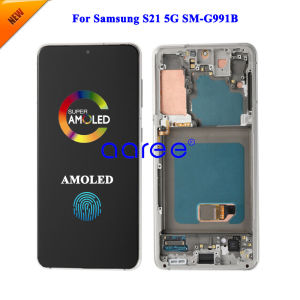 New Model AMOMLED OLED LCD Screen For Samsung S21 G991 Display LCD Screen Touch Digitizer Assembly