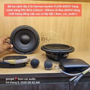 Bộ loa cánh lắp ô tô Harman kardon FLOW 600CF hàng chính hãng PGI-BCA 65inch~ 165mm Hi-Res AUDIO hàng chất lượng đẳng cấp cao có lắp đặt ( Bum_car_audio )