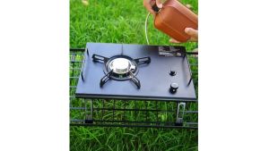 IGT Stove | Stainless Steel | 4000W Firepower | Camping | Outdoor | Foldable Legs