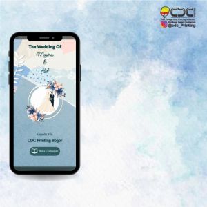 UNDANGAN PERNIKAHAN DIGITAL WEBSITE CANTIK ELEGAN DAN UNIK