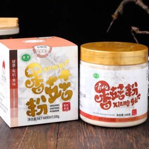 Senhuang Organic Fungus Powder Porridge and Noodles Matching Dumpling Stuffing Seasoning Fresh Qingyuan Mushroom Delicious Export Source Factory