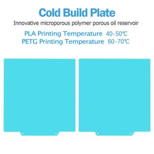 begrint | For Flashforge AD5X AD5M AD5M PRO 3D Printer Cold Plate 235x235mm Magnetic Sticker Lower Power Lower Temp Bed for PLA PETG