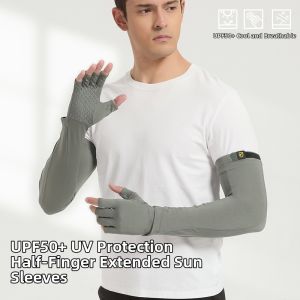 JIFANPAUL | Sun Protection Driving Suitable Sleeves with Gloves Integrated