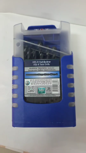 HELLER 28889 7 HSS-R ดอกสว่านเจาะเหล็ก 25 ตัวชุดสีดำ ขนาด 1-13 มิล (ขยับทีละ 0.5 มม.)