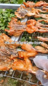 Khô Ếch Đùi To Khô Hẳn 3 Nắng Thịt Xã Ớt Thơm Không Cay-(Tặng Kèm Sốt Tắc Hải Sản)  VỰA KHÔ MINH TRIẾT