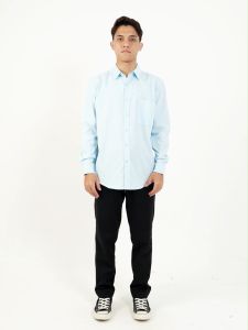 Greenlight Kemeja Basic Pria Lengan Panjang Regular Fit Linen Bou OL-CG140225