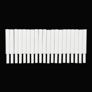 WELLCK | 2Pcs New Dental Lab rounded Honeycomb Firing Trays with 20 Zirconia Ceramic Pins Dental Technician Supplies