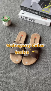 Sandal Teplek Wanita Elegan Casual Anti Licin Slip Karet Ringan Selop