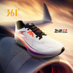 [0-5KM] 361 Degrees Flame Team2.0 Giày thể thao nam chống sốc Giày Chạy Bộ Giày luyện tập Giày chạy bộ 672512206