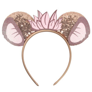 Herocross | 1pc Sweet Minnie Mouse Ear Hairband Sparkle Bow Cartoon Disney Princess Headband for Party Performances Wearing Hair Accessories