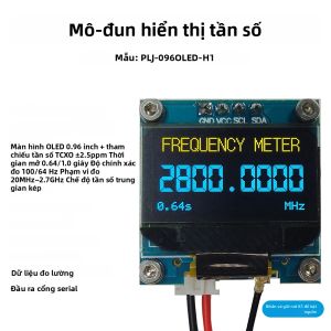 Aideepen | Bộ Đếm Tần Số PLJ-096OLED-H1 20MHz-2.7GHz Với Màn Hình OLED 0.96in Và ±2.5ppm TCXO Cho Mô-đun Đo Tín Hiệu RF