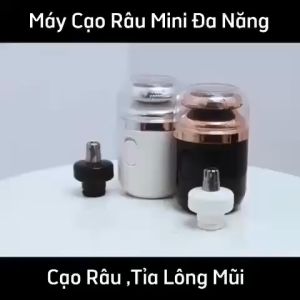 Máy Cạo Râu Mini TY500 Tích Hợp Sạc Nhanh Cổng TYPE-C Với 18 Lưỡi Siêu Bén Giúp Cạo Râu Nhanh Mà Không Bị Đau Rát - HÀNG CAO CẤP